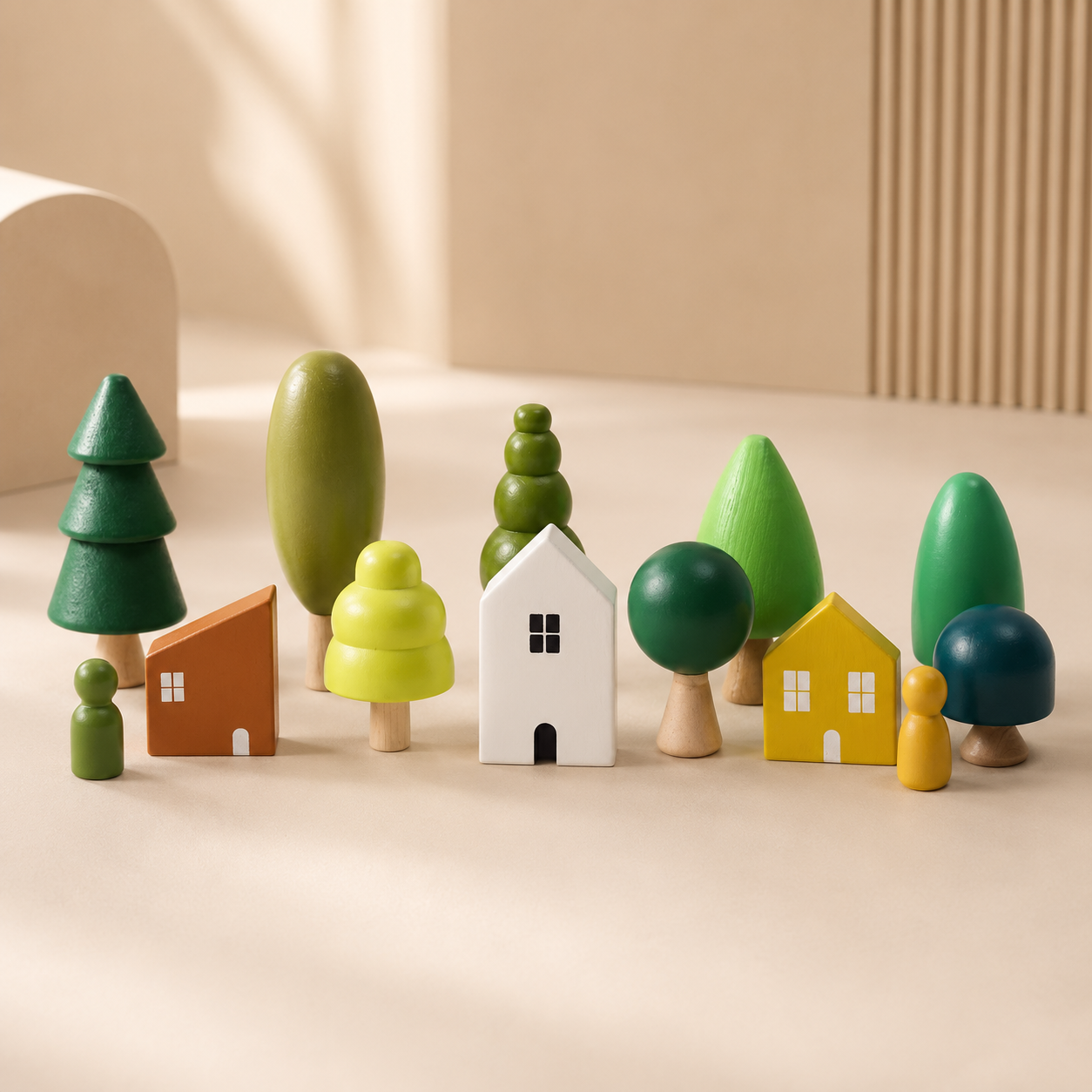 Árboles de Madera Apilables | Wooden Trees WOODCHILD